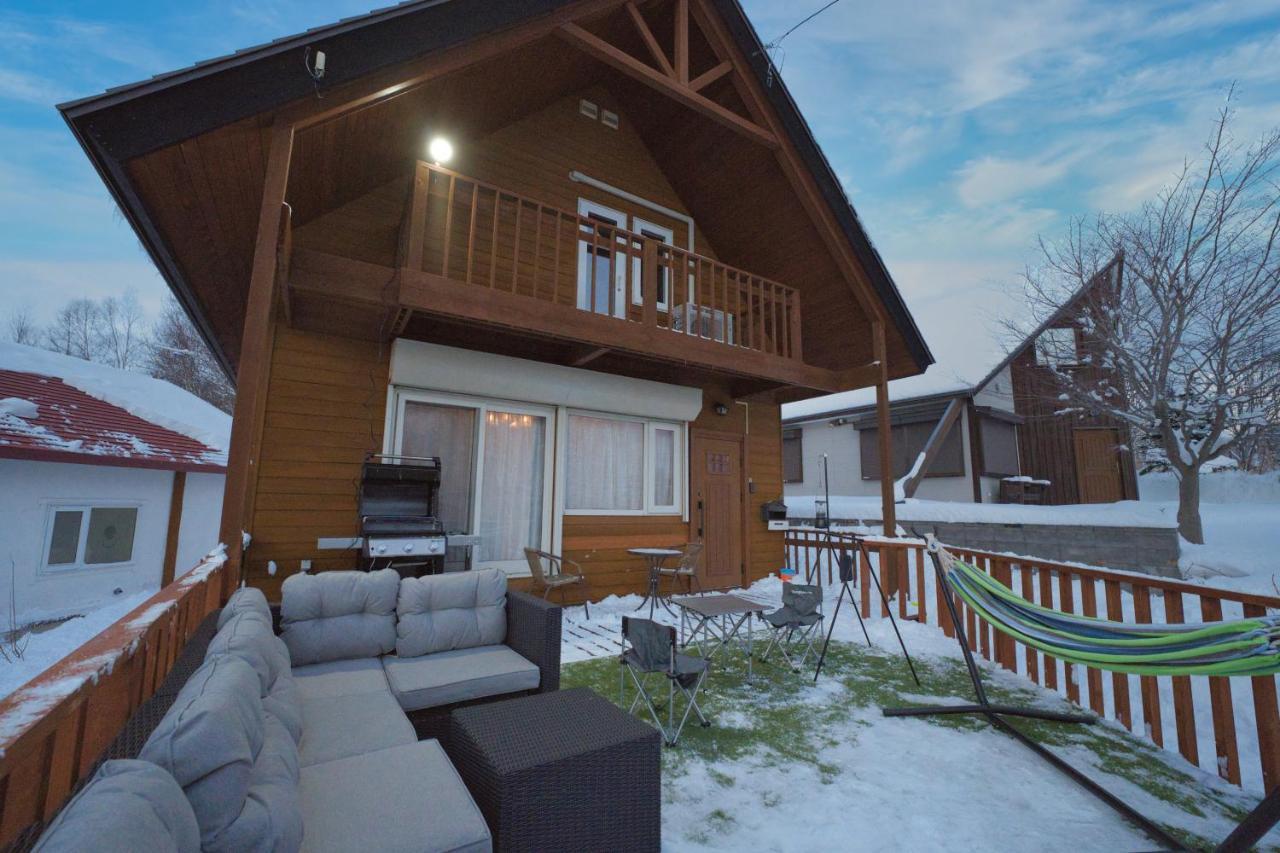 Lake Toya Premium Cabin Toyako Buitenkant foto